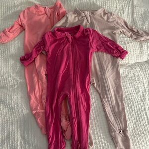 Kyte Baby Pink Footie Bundle